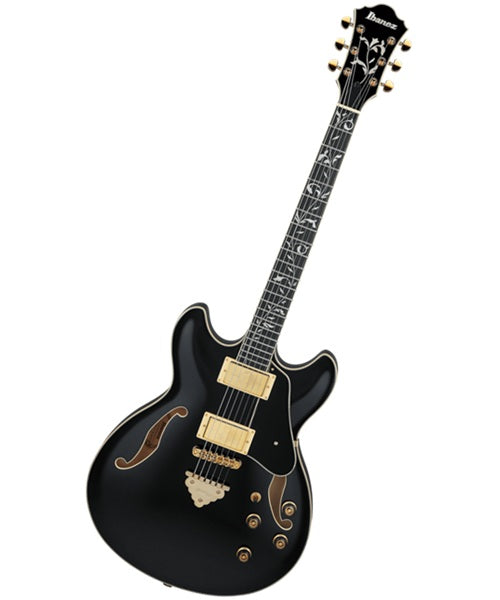 Exclusiva en Veerkamp Online Ibanez Guitarra Eléctrica Negro AS93SP-BK, Artcore Expressionist