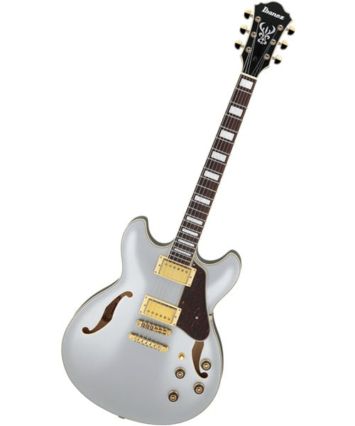 Ibanez Guitarra Eléctrica Plata Mate AS73G-MSF, Serie Artcore