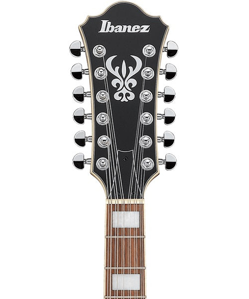 Guitarra Eléctrica Ibanez Artcore AS7312-TCD Rojo Transparente de 12 Cuerdas