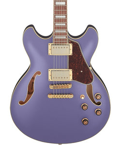 Ibanez Guitarra Eléctrica Purpura Metálico Mate AS73G-MPF, Serie Artcore