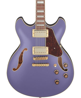 Ibanez Guitarra Eléctrica Purpura Metálico Mate AS73G-MPF, Serie Artcore
