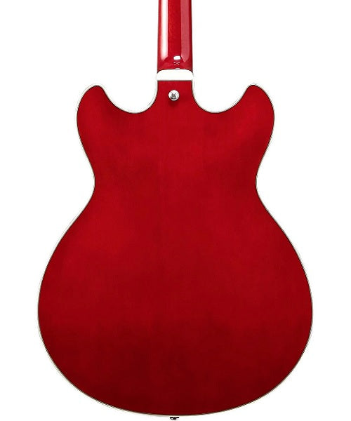 Ibanez Guitarra Eléctrica Rojo Transparente AS73-TCD, Serie Artcore