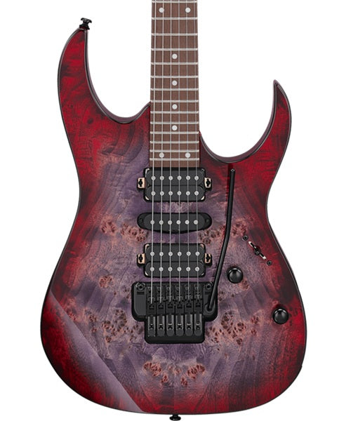 Guitarra Eléctrica Ibanez RG470PB-REB Azul Entintado Sombreado Rojo