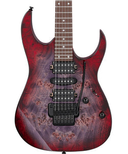 Ibanez Guitarra Eléctrica RG470PB-REB Entintado Azul/Sombreado Rojo, Serie RG
