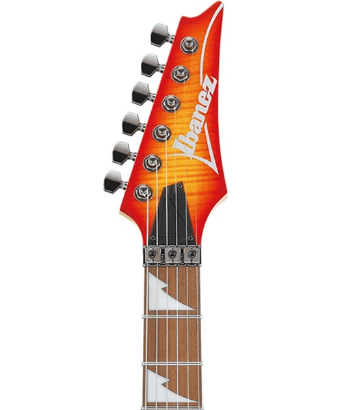 Ibanez Guitarra Eléctrica RG470DXFM-CS Entintado Anaranjado/Sombreado Rojo, Serie RG