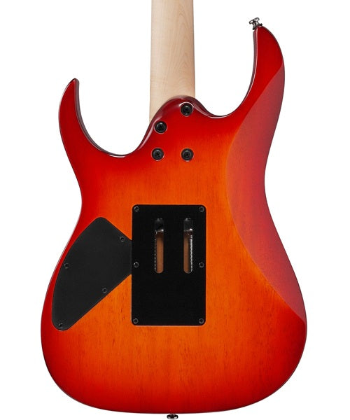 Ibanez Guitarra Eléctrica RG470DXFM-CS Entintado Anaranjado/Sombreado Rojo, Serie RG