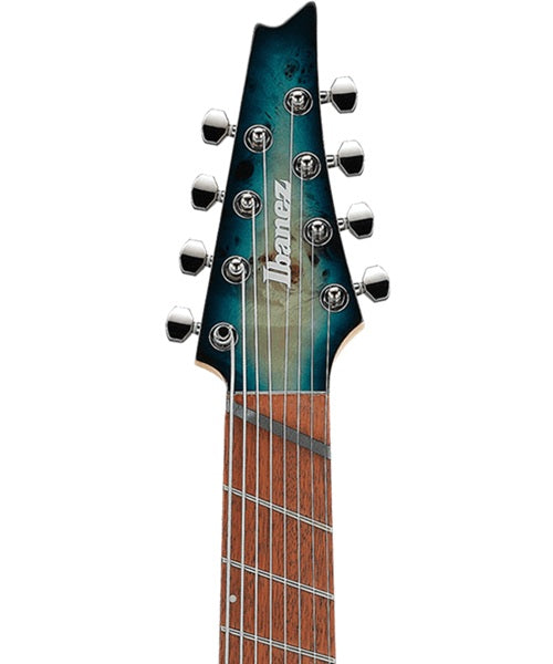 Ibanez Guitarra Eléctrica 8 Cuerdas RGMS8PB-CBS Natural/Sombreado Azul/Negro, Serie RG
