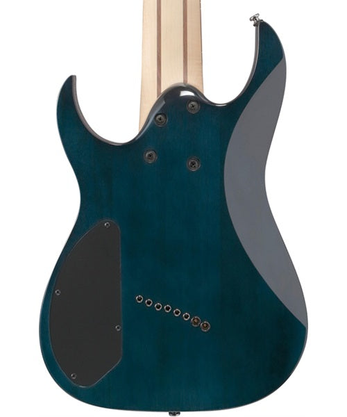 Ibanez Guitarra Eléctrica 8 Cuerdas RGMS8PB-CBS Natural/Sombreado Azul/Negro, Serie RG