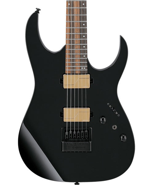 “Exclusiva en Veerkamp Online” Ibanez Guitarra Eléctrica Negro Brillante RGR52ET-BK, Serie RG Axe Design Lab