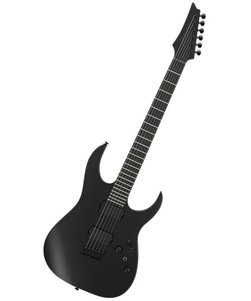 “Exclusiva en Veerkamp Online” Ibanez Guitarra Eléctrica Negro Mate RGRTB621-BKF, Serie RG Iron Label
