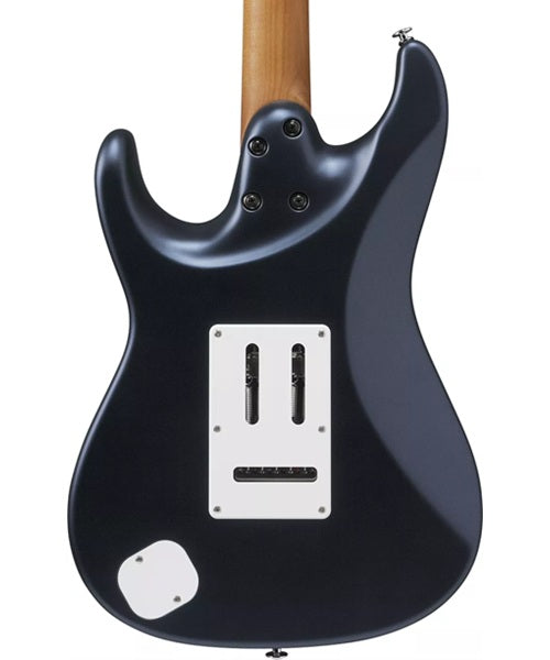 “Exclusiva en Veerkamp Online” Ibanez Guitarra Eléctrica Azul Marino Mate AZ2203NT-DBF con Estuche, Serie Azes Prestige