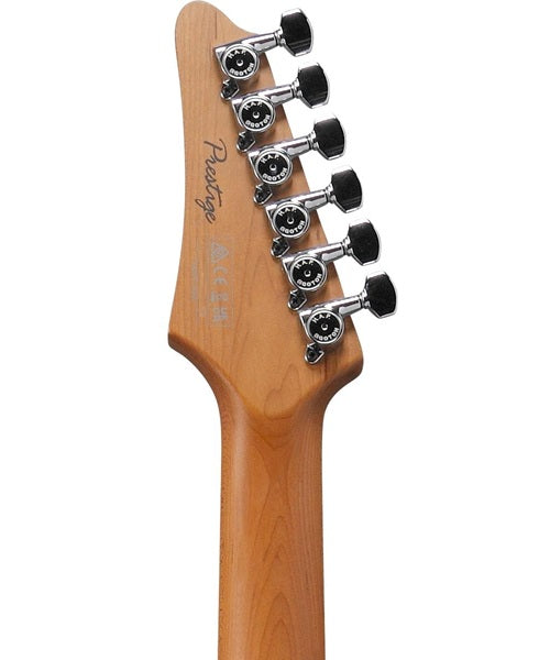“Exclusiva en Veerkamp Online” Ibanez Guitarra Eléctrica Blanco Perla AZ2204-PW con Estuche, Serie AZ Prestige