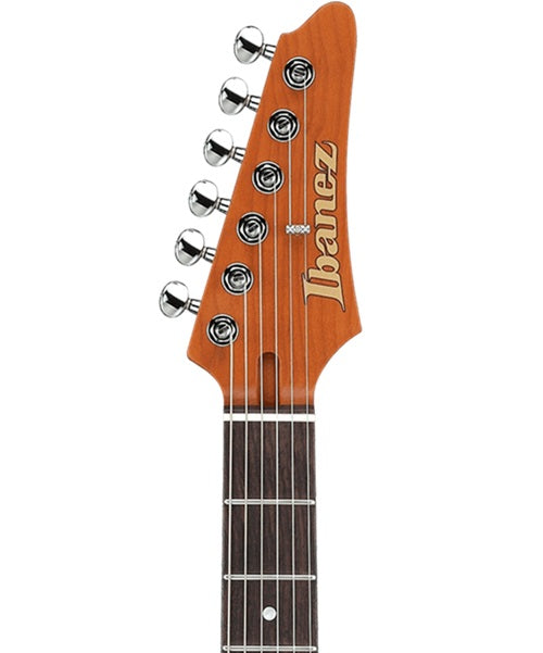 Exclusiva en Veerkamp Online Ibanez Guitarra Eléctrica Turquesa AZ2203N-ATQ con Estuche, Serie Azes Prestige
