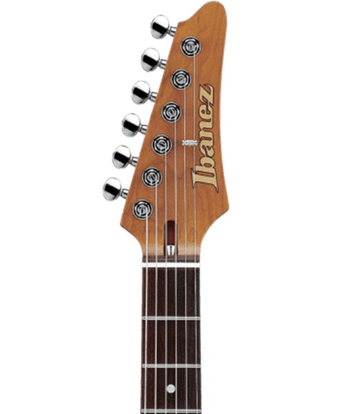 “Exclusiva en Veerkamp Online” Ibanez Guitarra Eléctrica Negra AZ2204N-BK con Estuche, Serie Azes Prestige