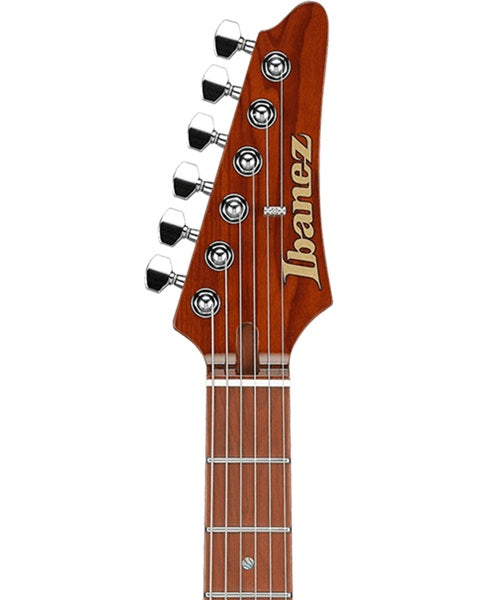 Exclusiva en Veerkamp Online Ibanez Guitarra Eléctrica Entintado Gris/Sombreado Azul AZ2407F-SDE con Estuche, Serie Azes Prestige