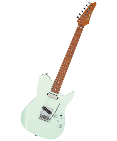Ibanez Guitarra Eléctrica Verde Menta AZS2200-MGR con Estuche, Serie Azes Prestige