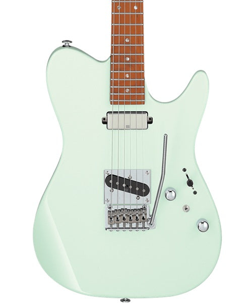 Ibanez Guitarra Eléctrica Verde Menta AZS2200-MGR con Estuche, Serie Azes Prestige