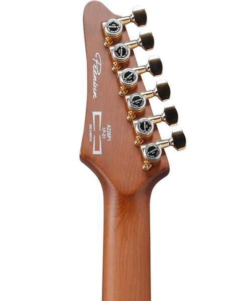 “Exclusiva en Veerkamp Online” Ibanez Guitarra Eléctrica Negro AZ26P1-BK con Funda, Serie AZ Premium