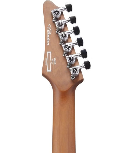 Guitarra Eléctrica Ibanez AZ Premium AZ42P1-PBE Azul Metálico con Funda