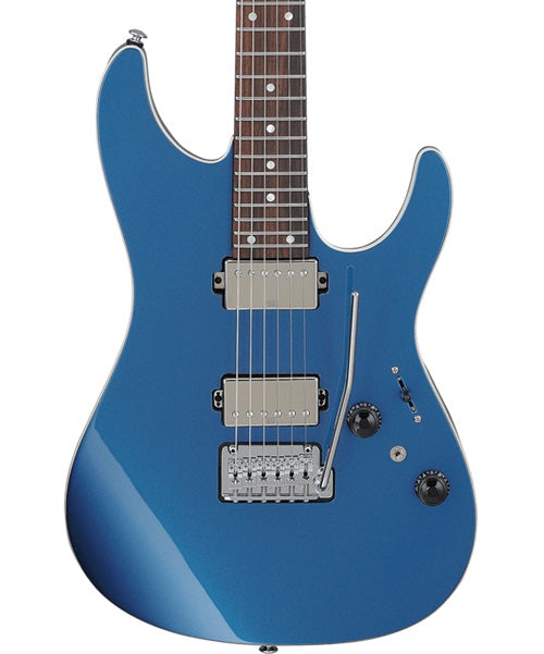 Guitarra Eléctrica Ibanez AZ Premium AZ42P1-PBE Azul Metálico con Funda