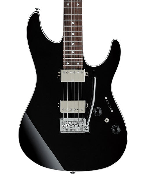 Ibanez Guitarra Eléctrica Negra AZ42P1-BK con Funda, AZ Premium