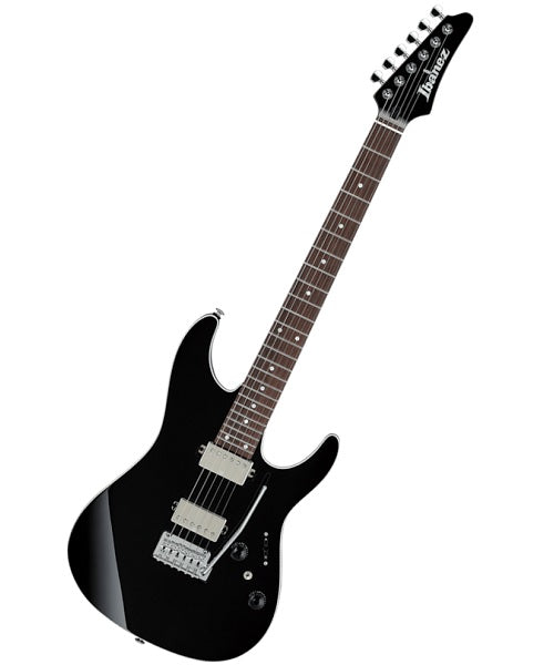 Ibanez Guitarra Eléctrica Negra AZ42P1-BK con Funda, AZ Premium