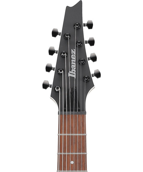 Guitarra Eléctrica Ibanez RG8EX-BKF Negra Mate de 8 Cuerdas