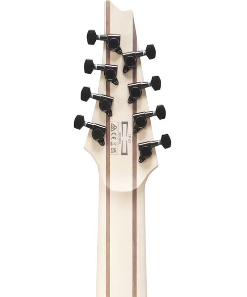 Ibanez Guitarra Eléctrica 8 Cuerdas RG8EX-BKF Negra Mate, Serie RG