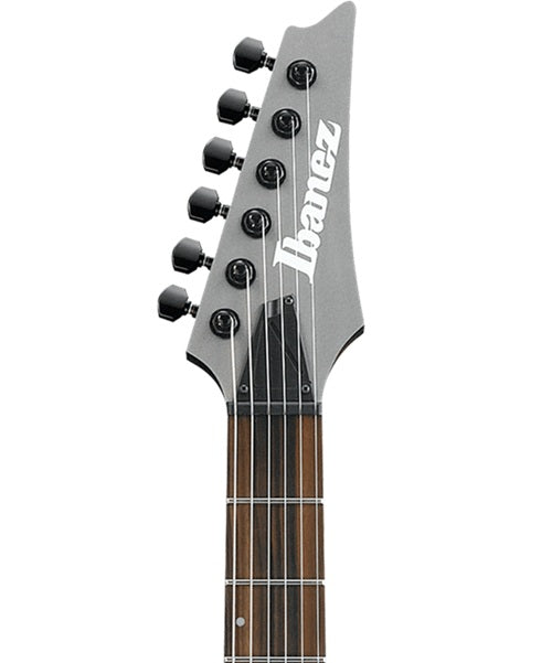 Exclusiva en Veerkamp Online Ibanez Guitarra Eléctrica Gris Metálico Mate RGD61ALET-MGM, Serie RGD Axe Design Lab