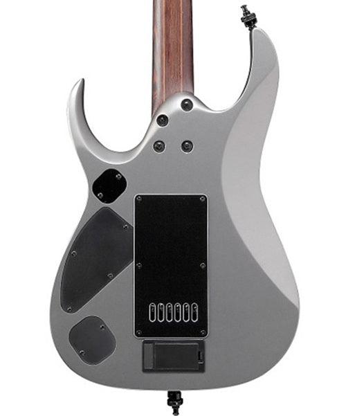 Exclusiva en Veerkamp Online Ibanez Guitarra Eléctrica Gris Metálico Mate RGD61ALET-MGM, Serie RGD Axe Design Lab