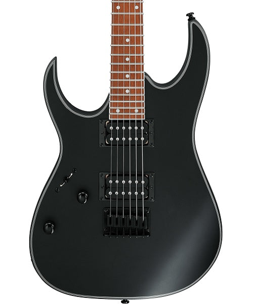 Ibanez Guitarra Eléctrica Negra Mate RG421EXL-BKF Zurda, Serie RG