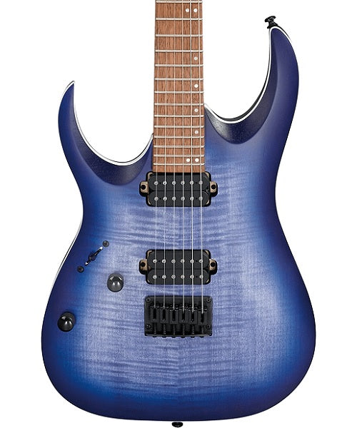Ibanez Guitarra Eléctrica Azul Sombreada RGA42FML-BLF Zurda, Serie RGA