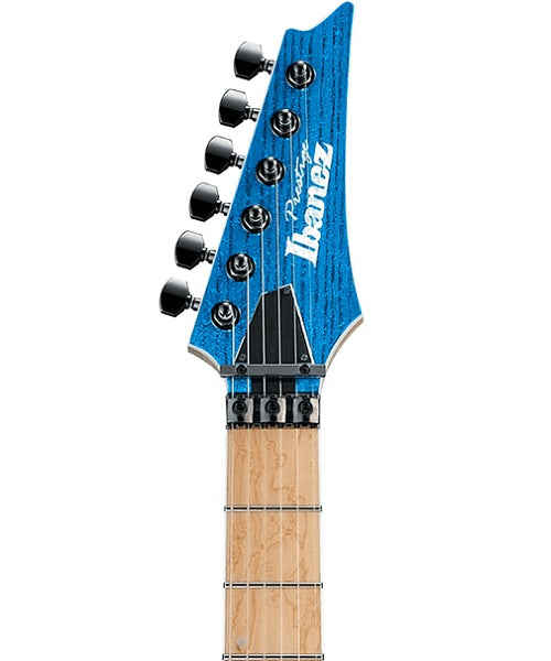 Ibanez Guitarra Eléctrica Azul Transparente RG5120M-FCN con Estuche, RG Prestige