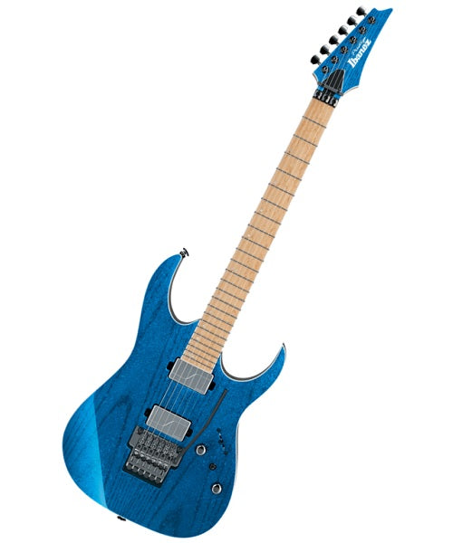 Guitarra Eléctrica Ibanez Prestige RG5120M-FCN Azul Transparente con Estuche