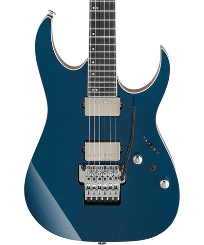 Exclusiva en Veerkamp Online Ibanez Guitarra Eléctrica Verde Oscuro Metálico RG5320C-DFM con Estuche, RG Prestige