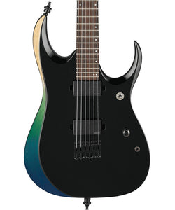 Ibanez Guitarra Eléctrica Negro Tornasol RGD61ALA-MTR, Serie RGD Axion Label