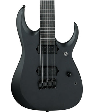 “Exclusiva en Veerkamp Online” Ibanez Guitarra Eléctrica 7 Cuerdas Negro Mate RGDRB71-BKF, Serie RGD Iron Label