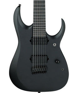 “Exclusiva en Veerkamp Online” Ibanez Guitarra Eléctrica 7 Cuerdas Negro Mate RGDRB71-BKF, Serie RGD Iron Label
