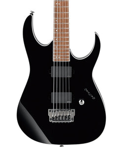 Ibanez Guitarra Eléctrica Negra RGIB21-BK Baritone, Serie RG Iron Label