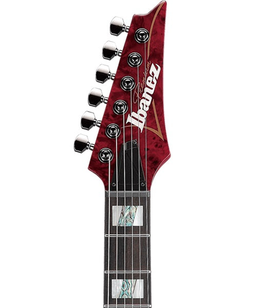 “Exclusiva en Veerkamp Online” Ibanez Guitarra Rojo Entintado Mate RGT1221PB-SWL con Funda, Serie RG Premium