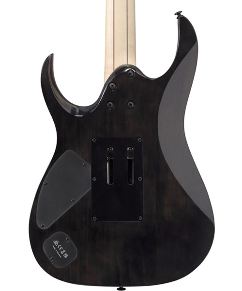 “Exclusiva en Veerkamp Online” Ibanez Guitarra Eléctrica Entintado Azul/Sombreado Negro Mate RGA20P1PB-CUL con Funda, Serie RGA Premium