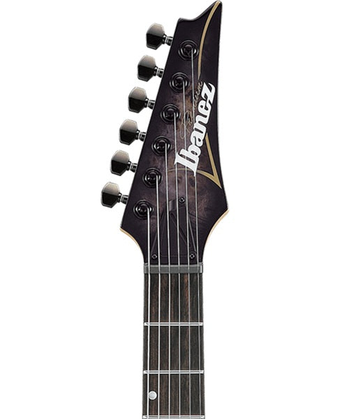 “Exclusiva en Veerkamp Online” Ibanez Guitarra Eléctrica Entintado Negro Mate RGA21P1PB-DRL con Funda, Serie RGA Premium