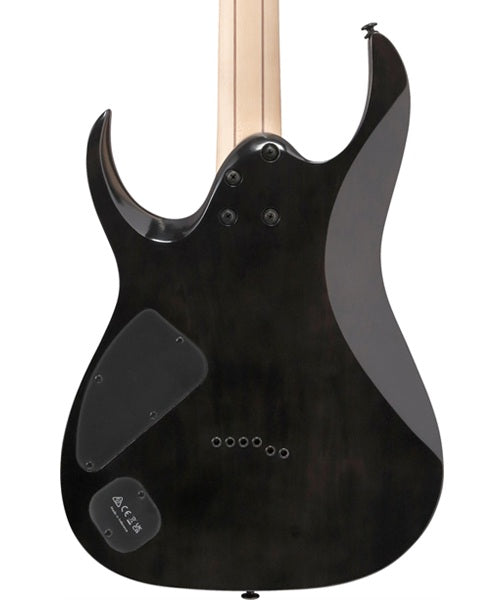 Exclusiva en Veerkamp Online Ibanez Guitarra Eléctrica Entintado Negro Mate RGA21P1PB-DRL con Funda, Serie RGA Premium