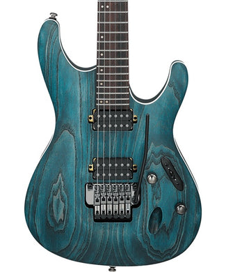 Ibanez Guitarra Eléctrica Entintado Azul S520AH-OBF, Serie S
