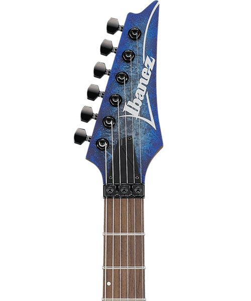 Ibanez Guitarra Eléctrica S770-CZM Gris Texturizado/Sombreado Azul, Serie S