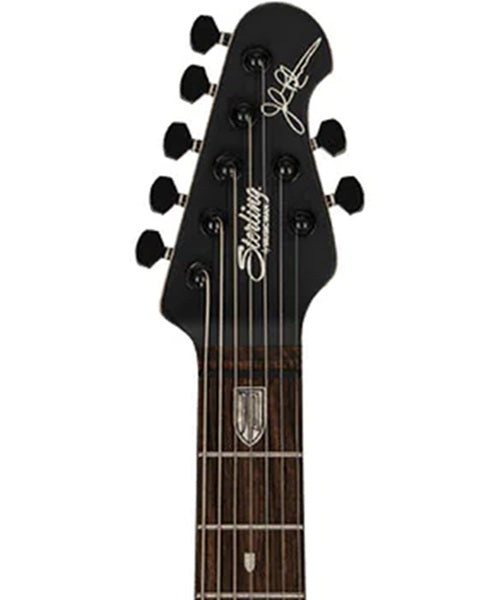 “Exclusiva en Veerkamp Online” Sterling by Music Man Guitarra Eléctrica 7 Cuerdas Negro Mate ST-JP70-SBK-R1, Serie John Petrucci JP70