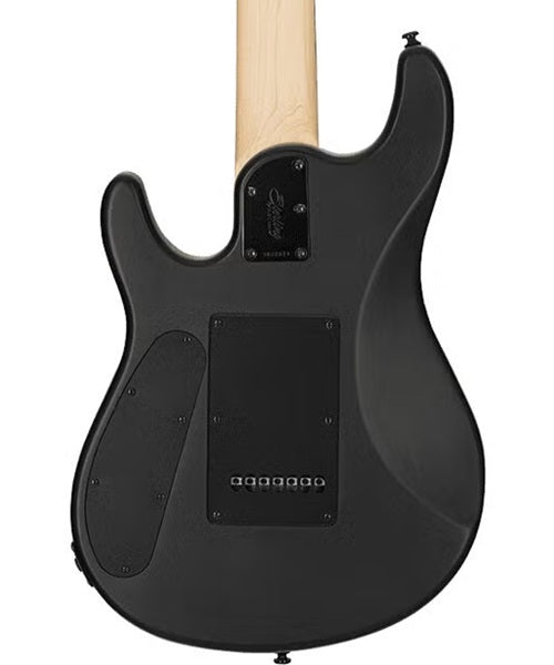 “Exclusiva en Veerkamp Online” Sterling by Music Man Guitarra Eléctrica 7 Cuerdas Negro Mate ST-JP70-SBK-R1, Serie John Petrucci JP70