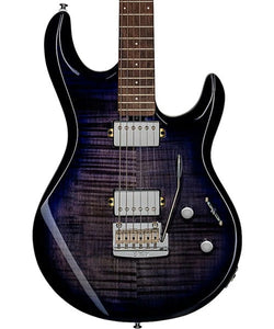 “Exclusiva en Veerkamp Online” Sterling by Music Man Guitarra Eléctrica Entintado Morado/Sombreado Morado ST-LK100-BLB-R2, Serie Luke LK100