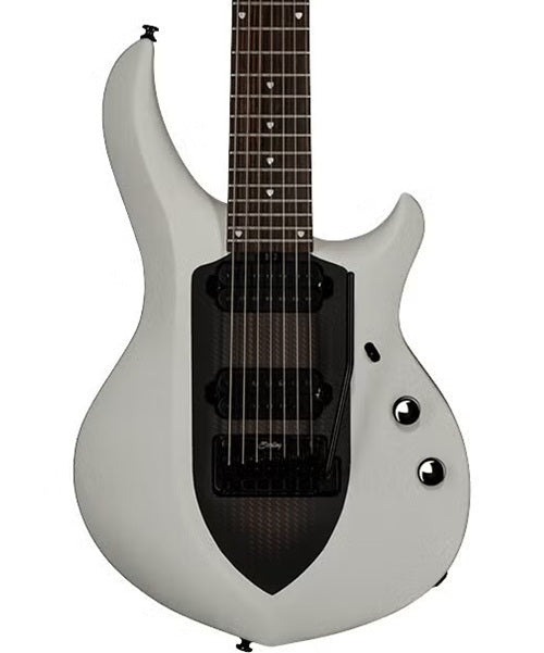 Guitarra Eléctrica Sterling by Music Man Majesty 7 MAJ170 de 7 Cuerdas Gris Claro Mate