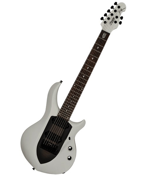 Guitarra Eléctrica Sterling by Music Man Majesty 7 MAJ170 de 7 Cuerdas Gris Claro Mate